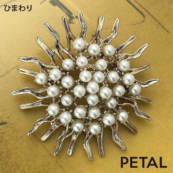 パールアンティークブローチ【PETAL MARKET】