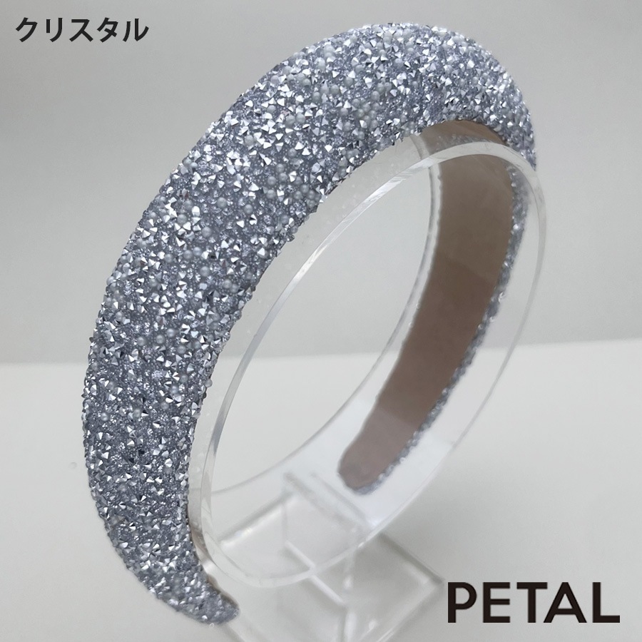 Sharonシリーズ　カチューシャ  ダイヤモンド【PETAL MARKET】