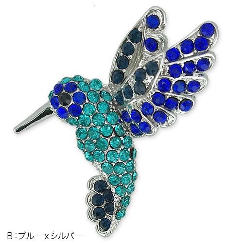 Ｋ１８ 鳥さんブローチ 可愛い 2匹鳥モチーフ K18 ブローチ