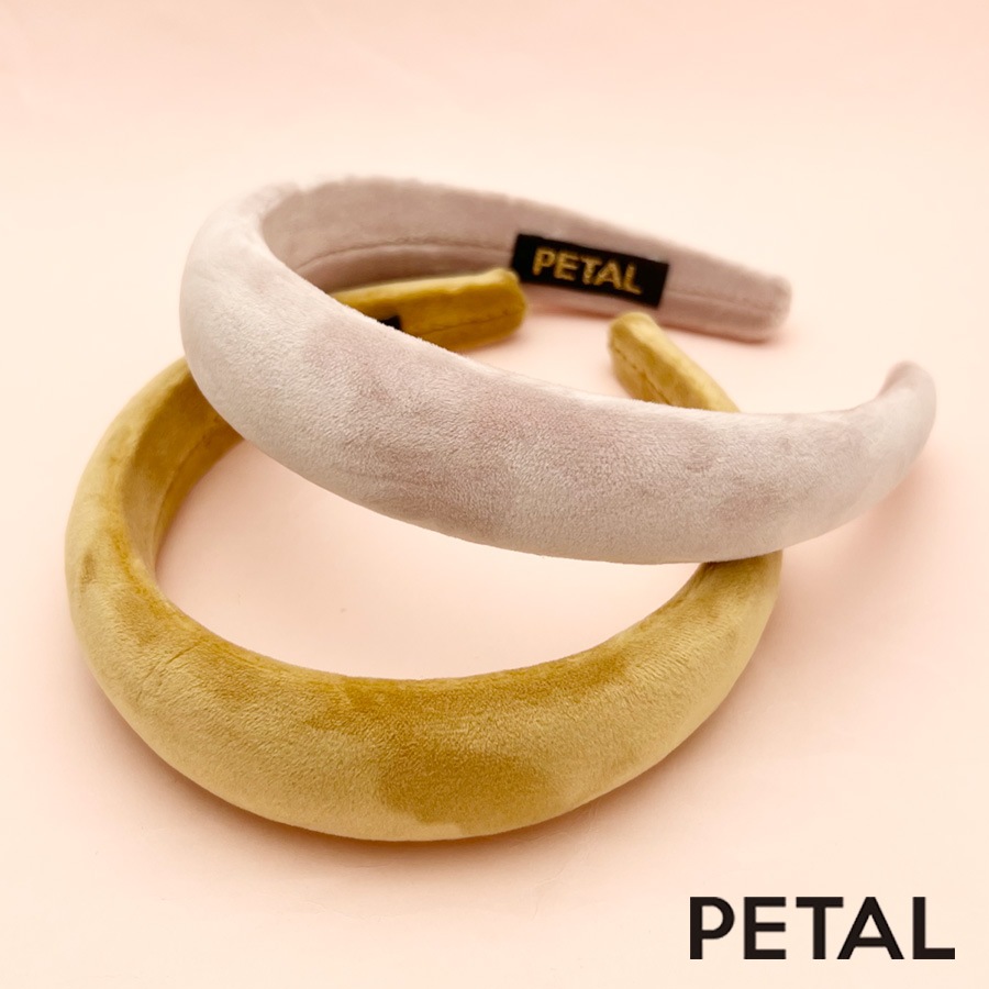 入荷しました！ベロアのマシュマロカチューシャ【PETAL MARKET】