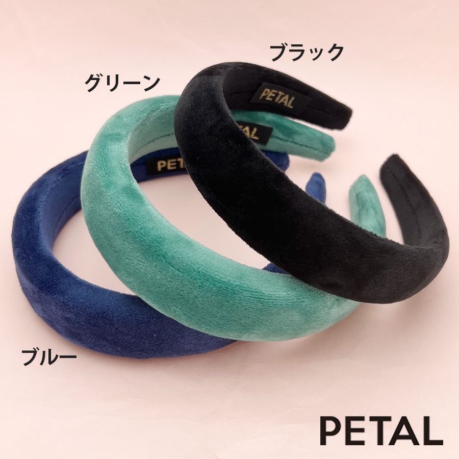 入荷しました！ベロアのマシュマロカチューシャ【PETAL MARKET】