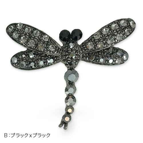 まじめなとんぼがやってきたブローチ【PETAL MARKET】