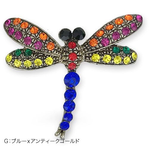 まじめなとんぼがやってきたブローチ【PETAL MARKET】