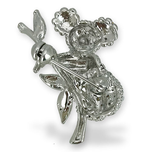 のんびりやのコアラがやってきたブローチ【PETAL MARKET】　