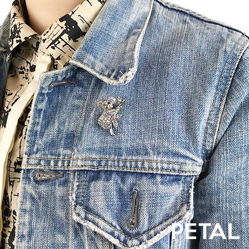 のんびりやのコアラがやってきたブローチ【PETAL MARKET】　