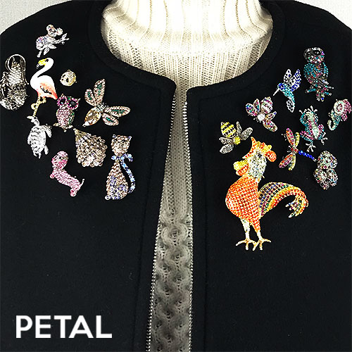 のんびりやのコアラがやってきたブローチ【PETAL MARKET】　