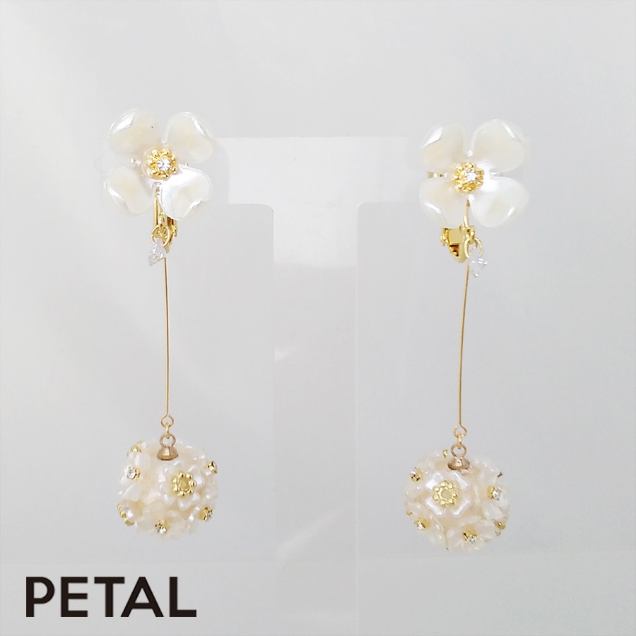 GRACE pearl ピアス ラルル【PETAL MARKET】