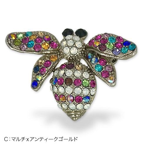 ブーンブーンはちのブローチ【PETAL MARKET】