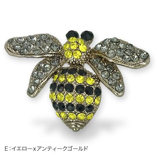 ブーンブーンはちのブローチ【PETAL MARKET】