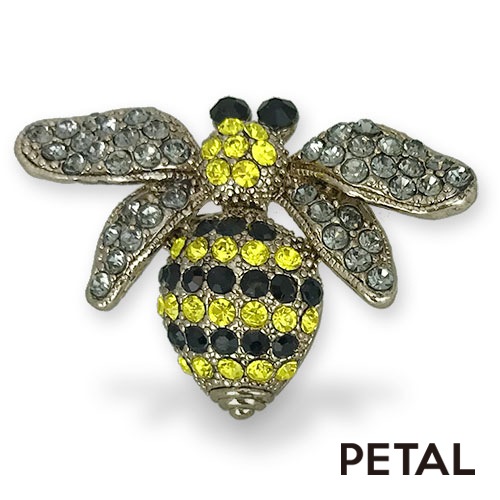 ブーンブーンはちのブローチ【PETAL MARKET】