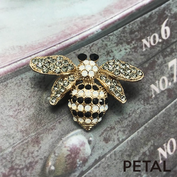 ブーンブーンはちのブローチ【PETAL MARKET】
