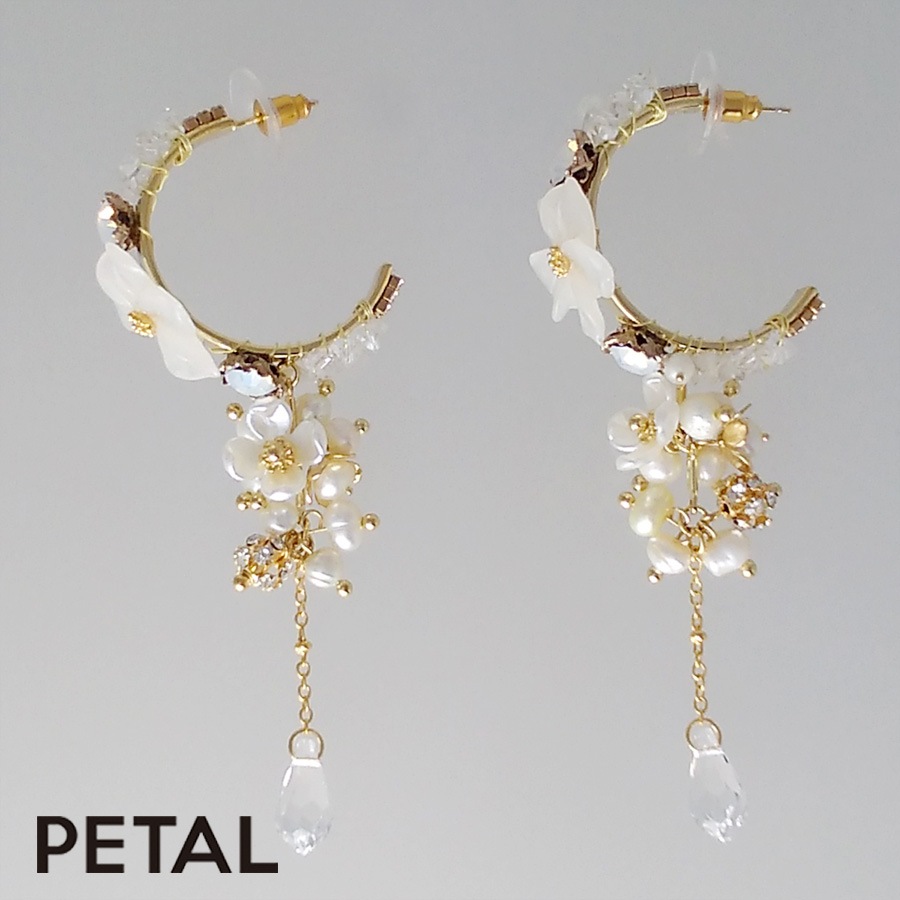 GRACE pearl ピアス レミー 【PETAL MARKET】