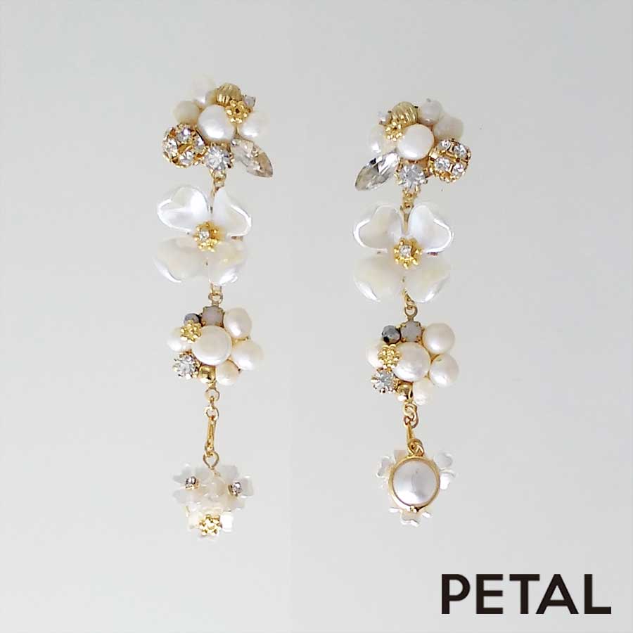 GRACE pearl ピアス ルルラ【PETAL MARKET】