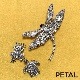 上品で高貴なトンボのブローチ【PETAL MARKET】