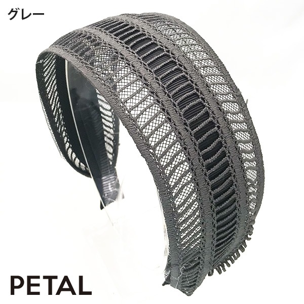 QUI　レースカチューシャ ライム【PETAL MARKET】