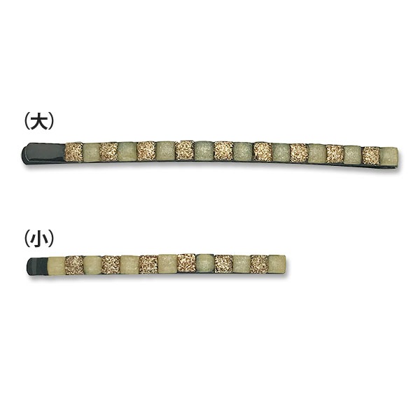 BLACKフラットピン（小）【PETAL MARKET】