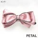 NEW 品のあるビジューをあしらったリボンバナナクリップ Mサイズ＆Lサイズ展開です【PETAL MARKET】