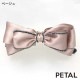 NEW 品のあるビジューをあしらったリボンバナナクリップ Mサイズ＆Lサイズ展開です【PETAL MARKET】