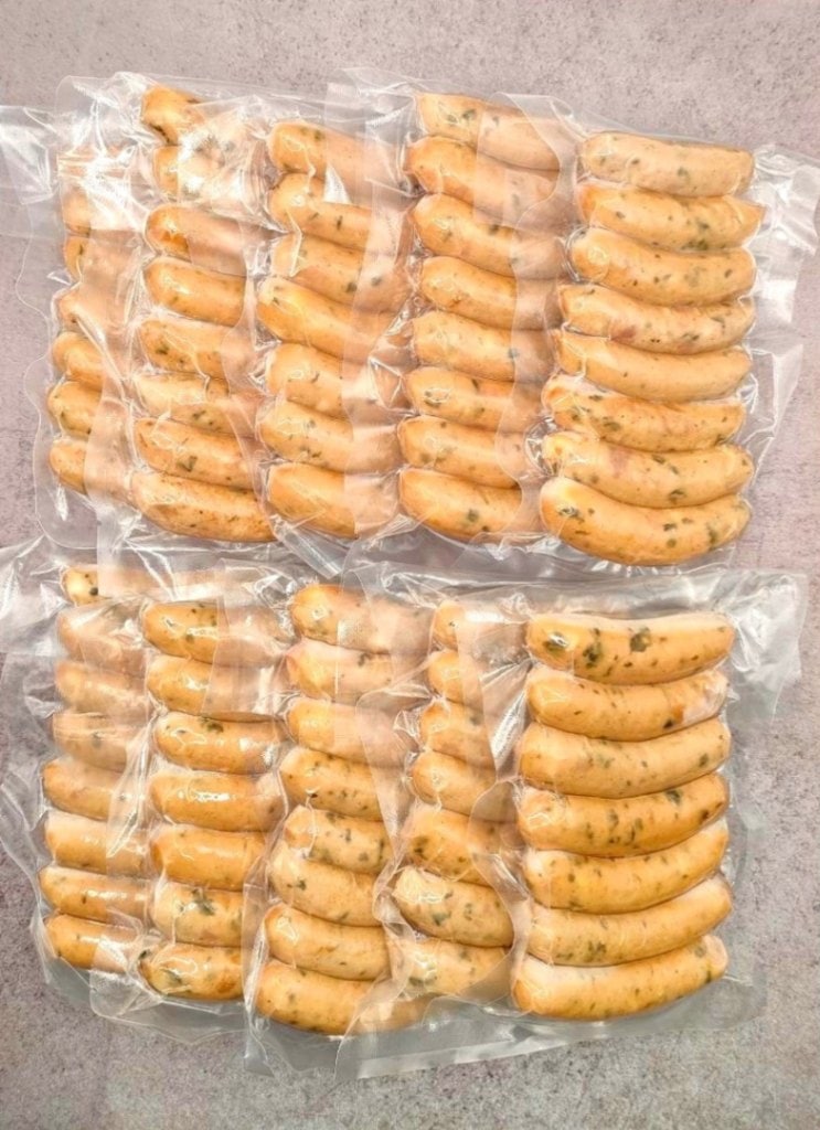 青じそ入りウインナー140ｇ×10袋　【冷蔵】