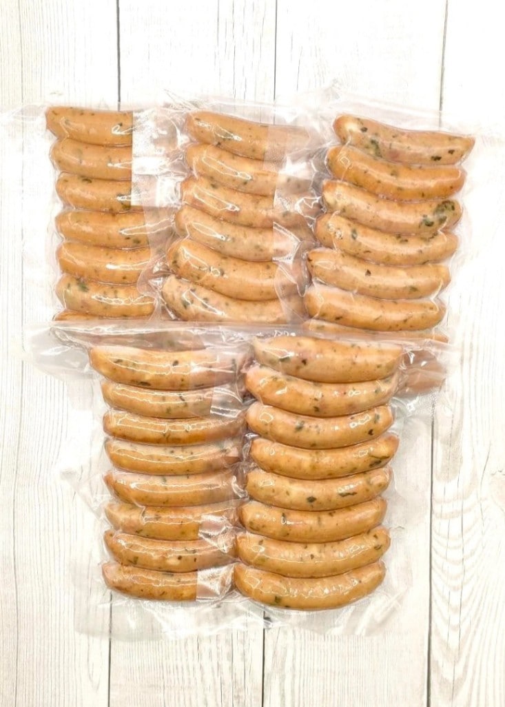 青じそ入りウインナー140ｇ×5袋　【冷蔵】