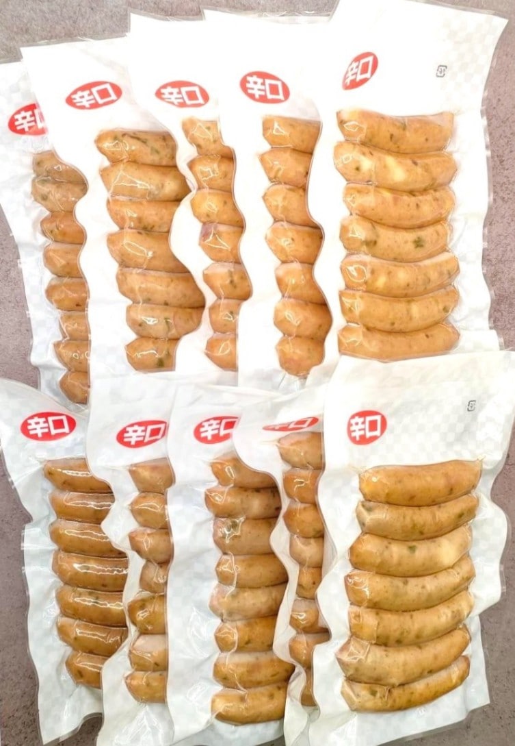 青唐辛子入りウインナー140ｇ×10袋　【冷蔵】