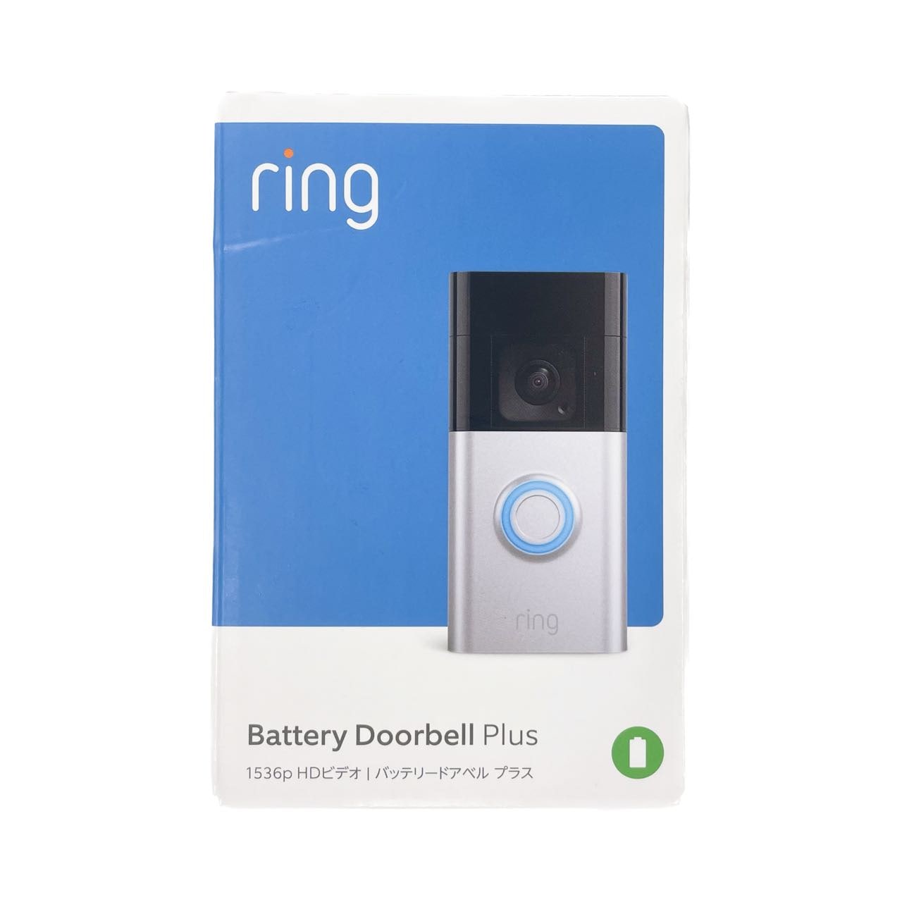新品未開封」ring Battery Doorbell Plus (リング ドアベルプラス