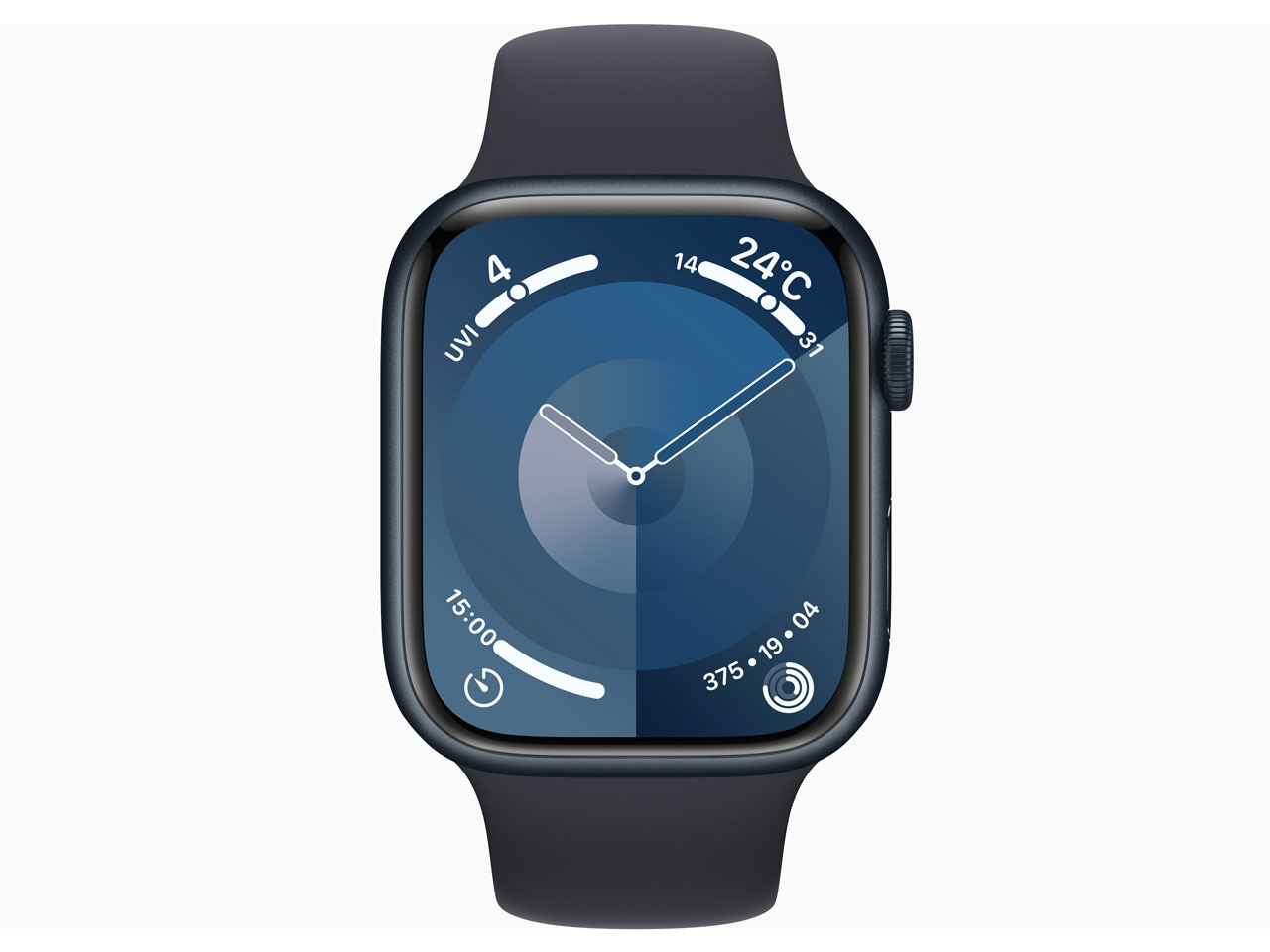 新品」Apple Watch Series 9 GPSモデル 41mm MR8W3J/A [ミッドナイト 