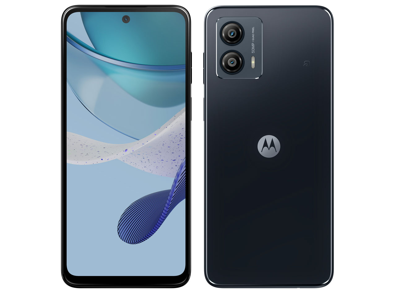 新品未開封」SIMフリー moto g53j 5G [インクブラック] 8+128GB 