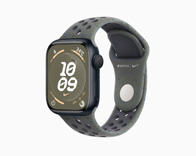 Apple Watch 9 41mm GPSモデル ミッドナイトアルミニウムケース Apple Watch 9 41mm GPSモデル ミッドナイトアルミニウムケース