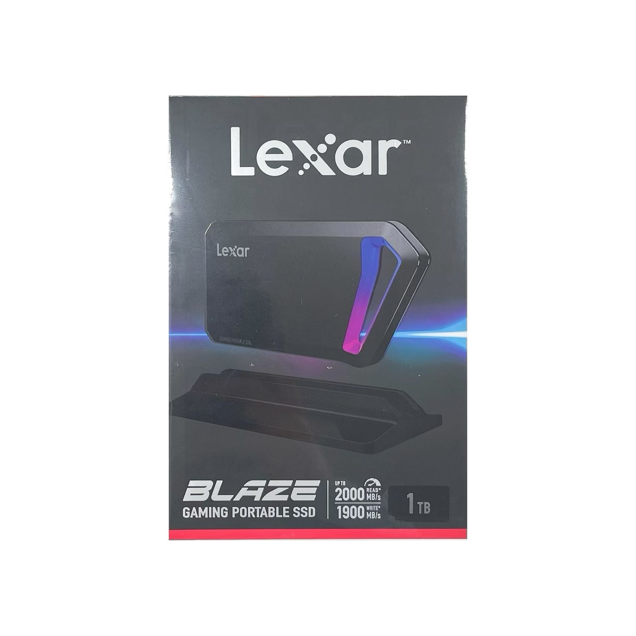 新品」Lexar 1TB BLAZE ポータブルSSD GAMING PORTABLE SSD PS5/PS4 