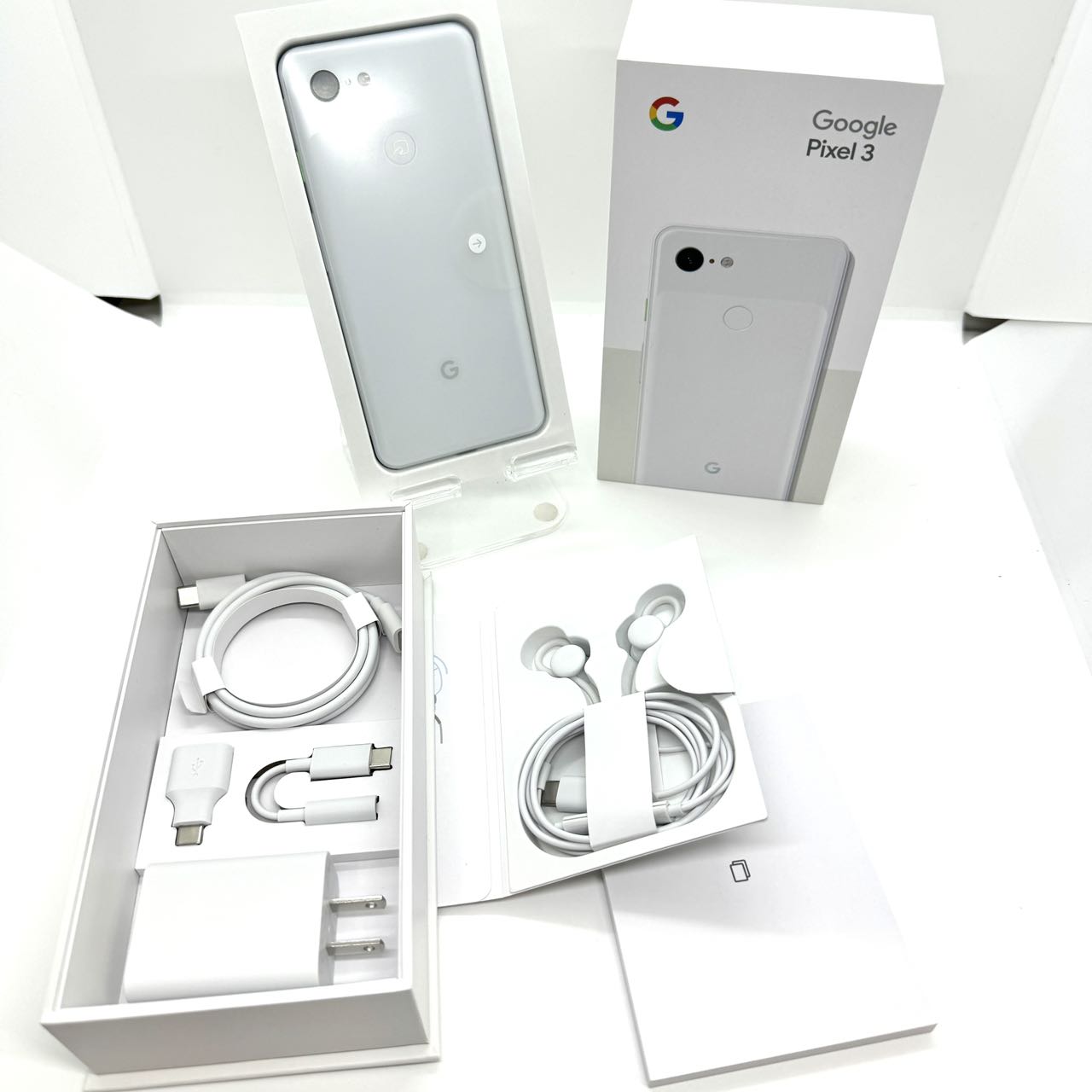 新品未使用」SIMフリー Google Pixel 3 64GB [クリアリー ホワイト