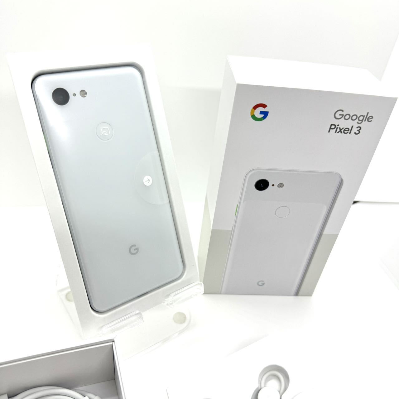 新品未使用」SIMフリー Google Pixel 3 64GB [クリアリー ホワイト
