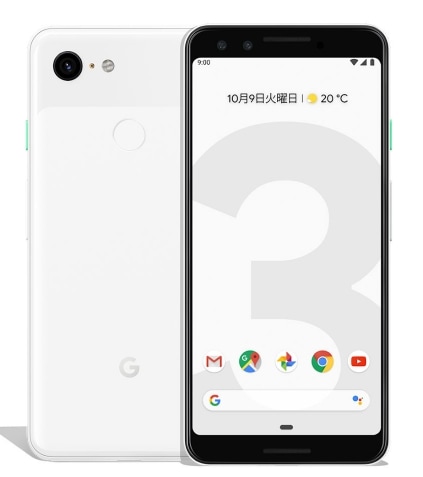 新品未使用」SIMフリー Google Pixel 3 XL [クリアリー ホワイト] 6.3 