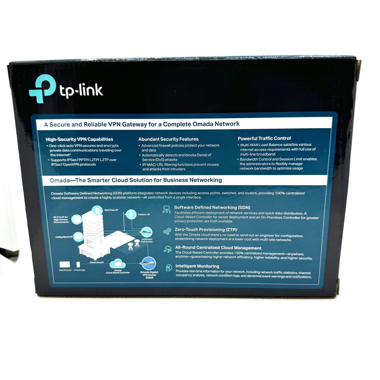 中古美品」TP-Link Omada ギガビット マルチWAN VPNルーター ER605