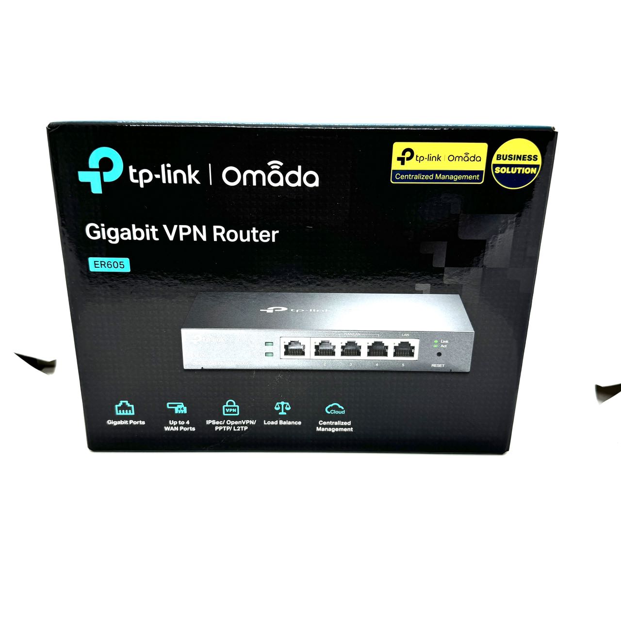 中古美品」TP-Link Omada ギガビット マルチWAN VPNルーター ER605 