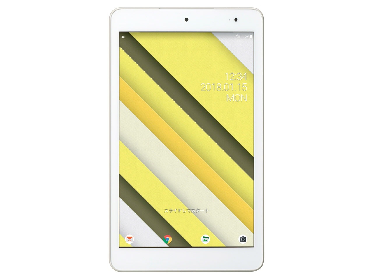 新品」SIMフリー KYOCERA Qua tab QZ8 KYT32 [Off White] 32GB
