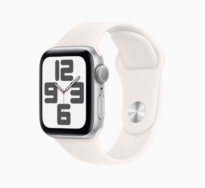 新品] Apple Watch SE 第2世代 GPSモデル 40mm シルバーアルミニウム 