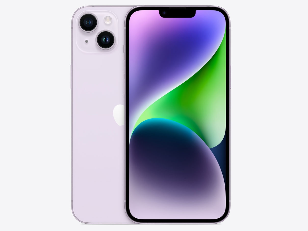 新品・訳あり」SIMフリー iPhone 14 Plus 128GB [パープル] MQ4E3J/A 