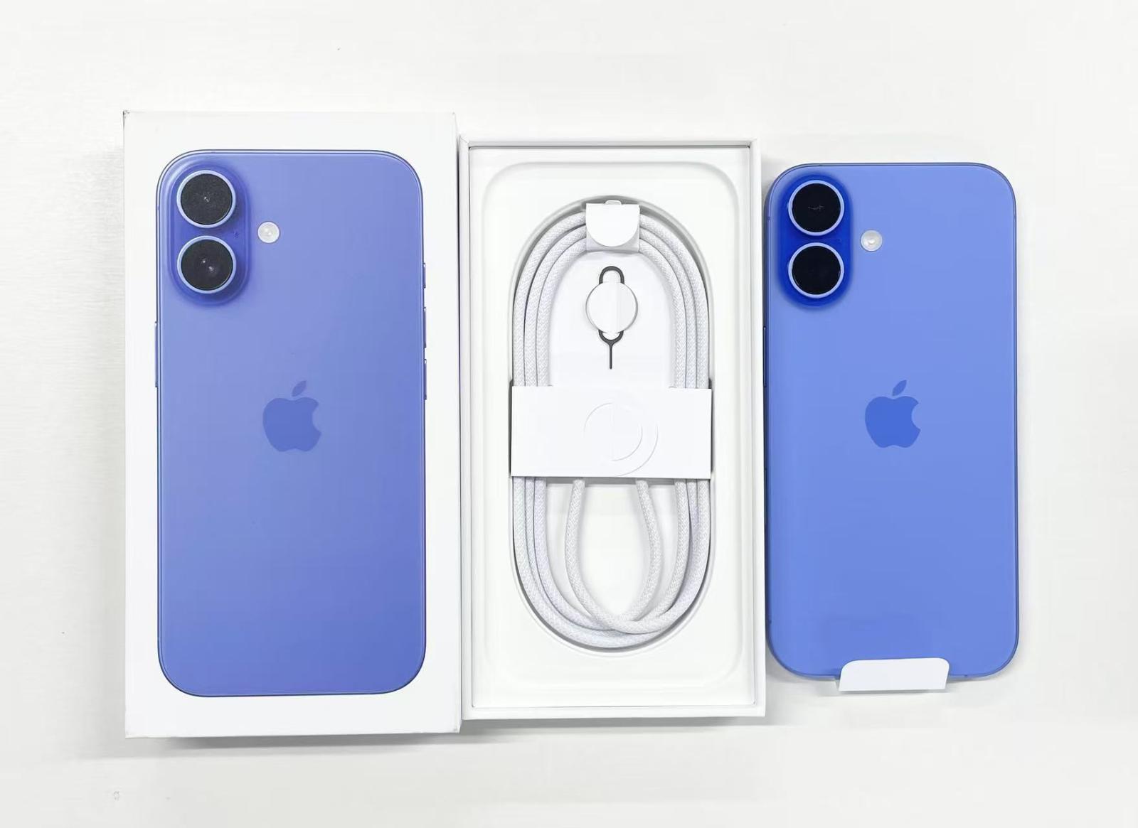 新品・開封済み」SIMフリー iPhone 16 128GB [ウルトラマリン