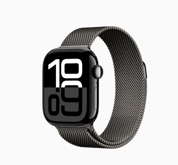 新品」Apple Watch Series 10 (GPSモデル) - 42mm ジェットブラック 