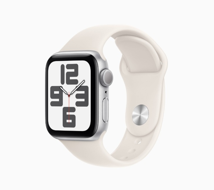 新品] Apple Watch SE 第2世代 GPSモデル 40mm シルバーアルミニウム 