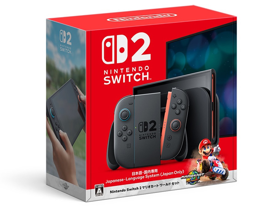 Switchゲームカセット2個売り 新品」Nintendo Switch 2 マリオカート ワールド セット BEE-S