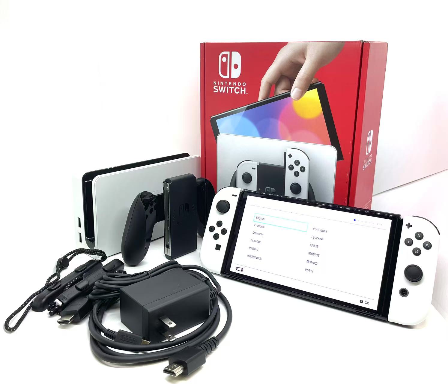 中古品・Aランク」Nintendo Switch 有機EL ホワイト HEG-S-KAAAA(JPN