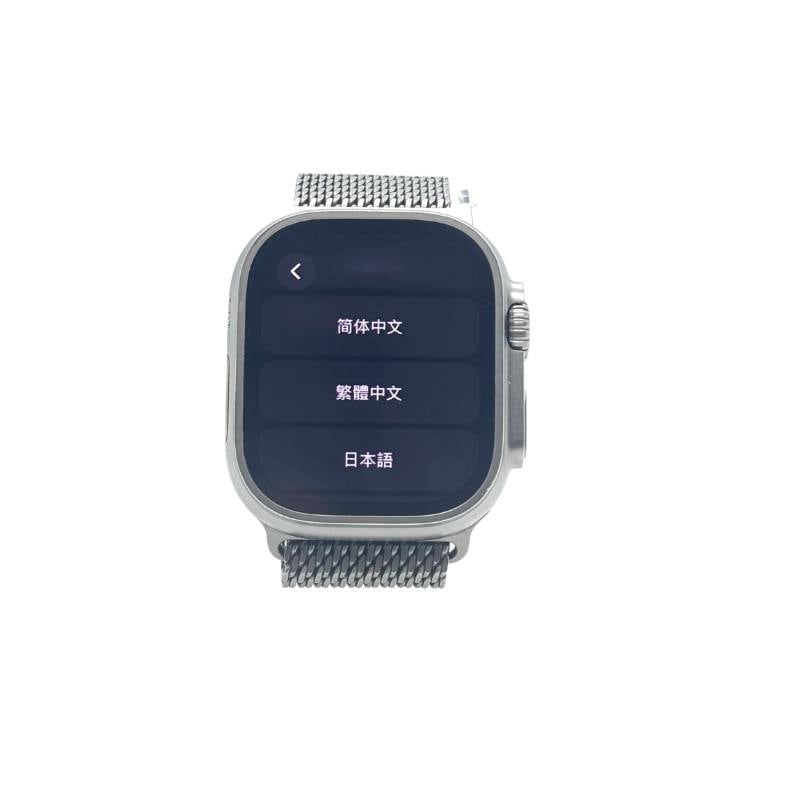 海外モデル・中古美品】Apple WatchUltra2 49mm MXDJ3CH/B チタニウム 