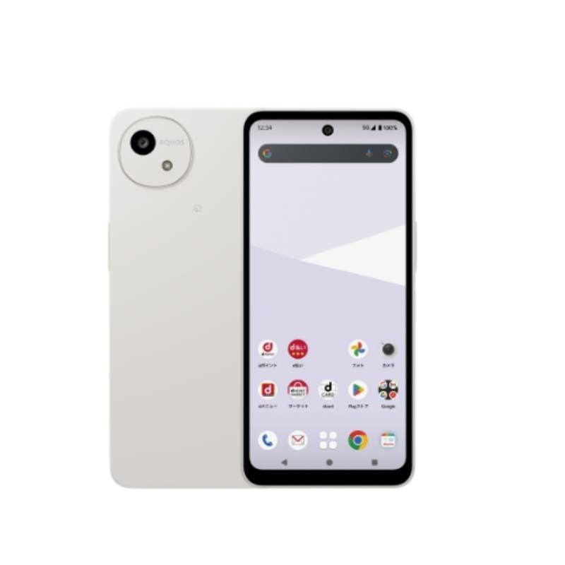新品・docomo版」SIMフリー AQUOS wish5 SH-52F 64GB [ミソラ] 本体