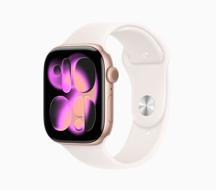新品」Apple Watch Series 11 GPSモデル 46mm MEV74J/A [ローズ 