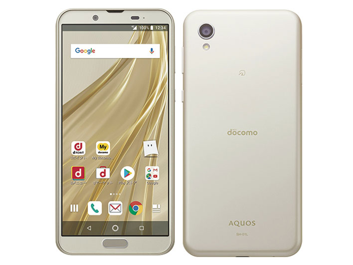 12台まとめ売りAquos sense2 SH-01l simフリーB3 未使用品・訳あり」SIMフリー AQUOS sense2 SH-01L 32GB [シャンパン