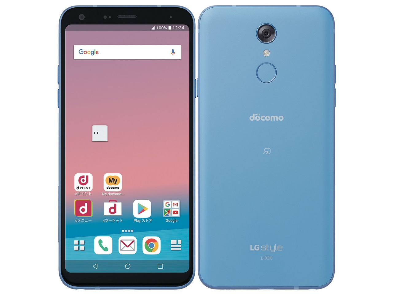 LG style L-03K docomo [Blue]�̐��i�摜1