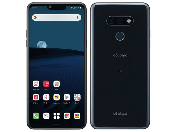 【未使用】LG style 3 L-41A Mirror Black 本体 未使用品」SIMフリー LG style3 L-41A 64GB [Mirror Black