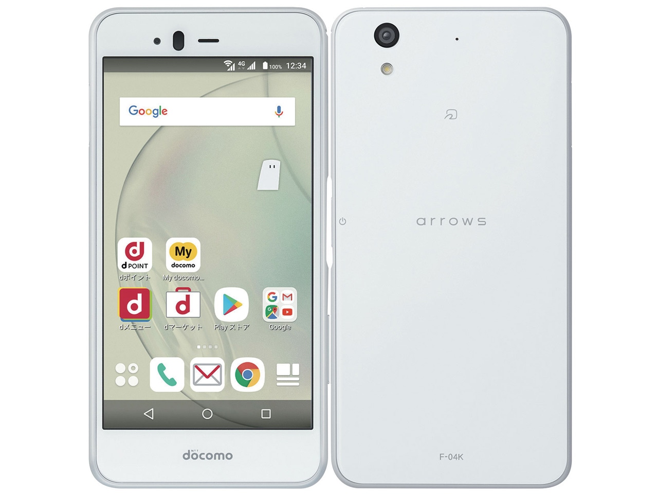 arrows Be F-04K docomo [White]�̐��i�摜1